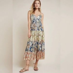 Anthropologie Verb Pallavi Singhee Echo Tiered
Maxi Dress